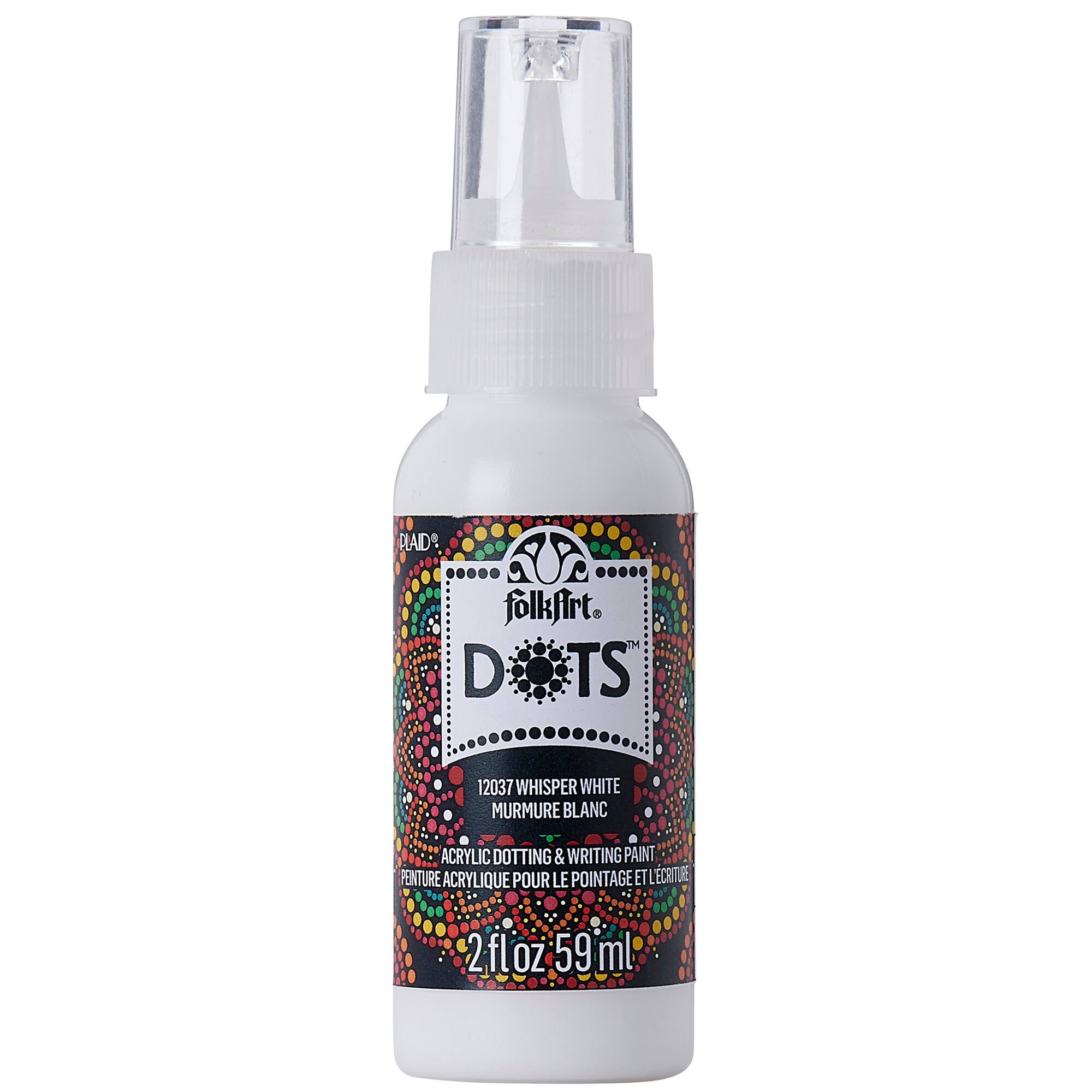 12 Pack: FolkArt® Dots™ Acrylic Dotting & Writing Paint